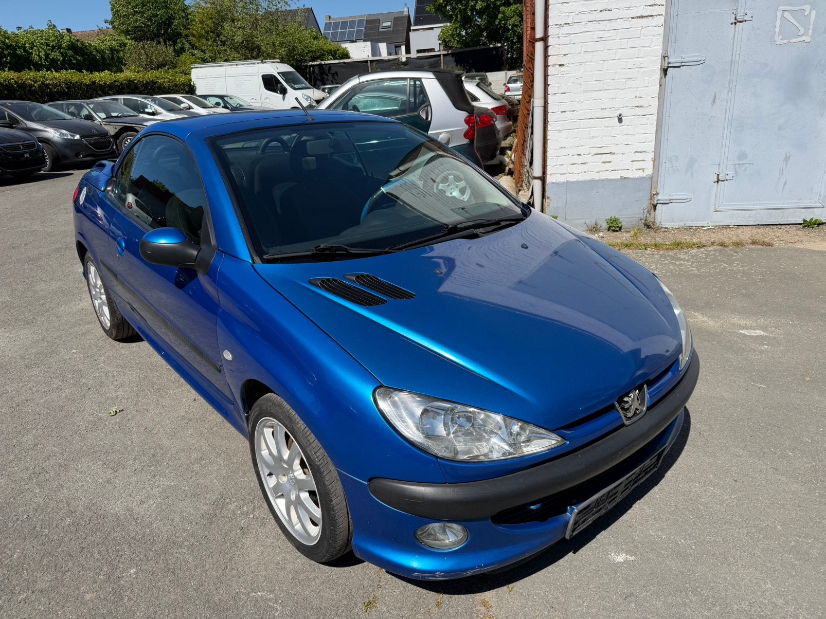 Peugeot 206 cc 1.6i Cabrio, Autos, Achat, Entreprise, Cabriolet, Boîte manuelle