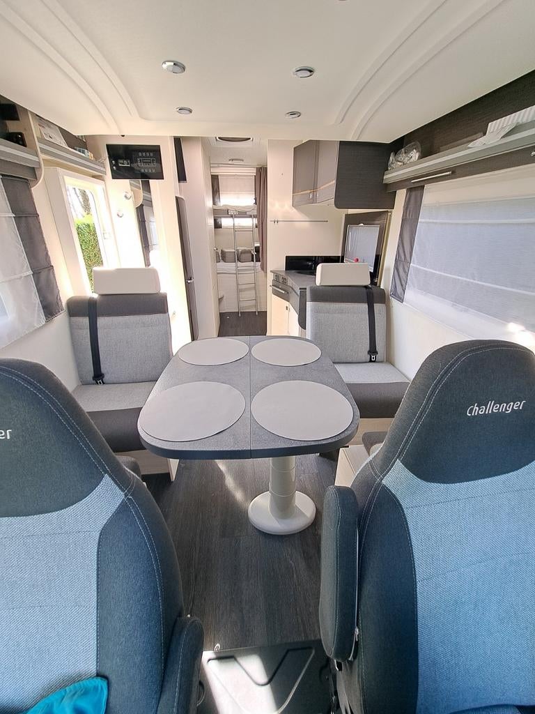 Ford Challenger 380, 29.000 km, Caravans en Kamperen, Mobilhomes, Particulier, tot en met 6, Half-integraal, Challenger, Ford