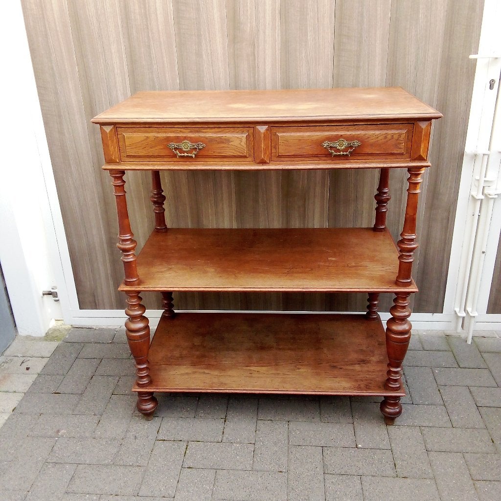 Grote antieke sidetable, Ophalen, Gebruikt