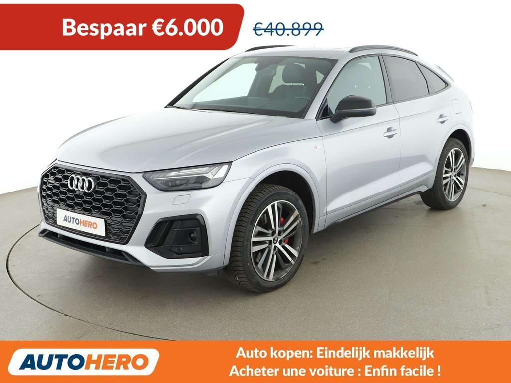 Audi Q5 55 TFSIe quattro S line (bj 2021, automaat), Automaat, Gebruikt, Euro 6, https://public.car-pass.be/vhr/1bdca088-28f9-4cda-81dd-d989d3f82440