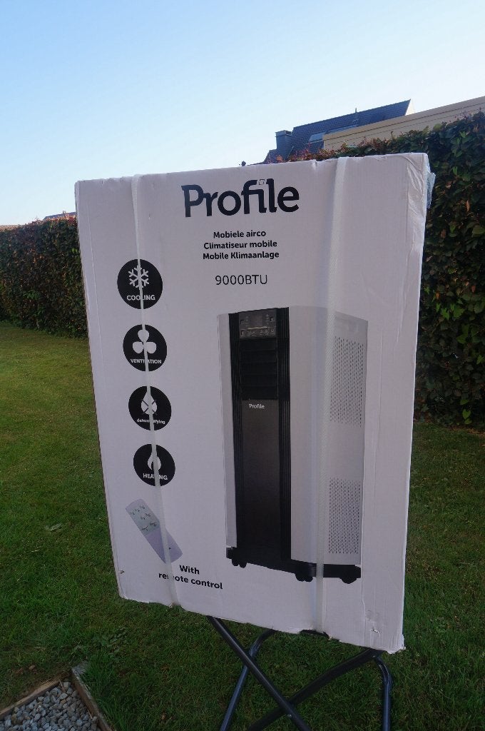PROFILE 9000 BTU mobiele airconditioner - NIEUW + garantie, Elektronische apparatuur, Ophalen, Koelen en Ontvochtigen, Minder dan 60 m³