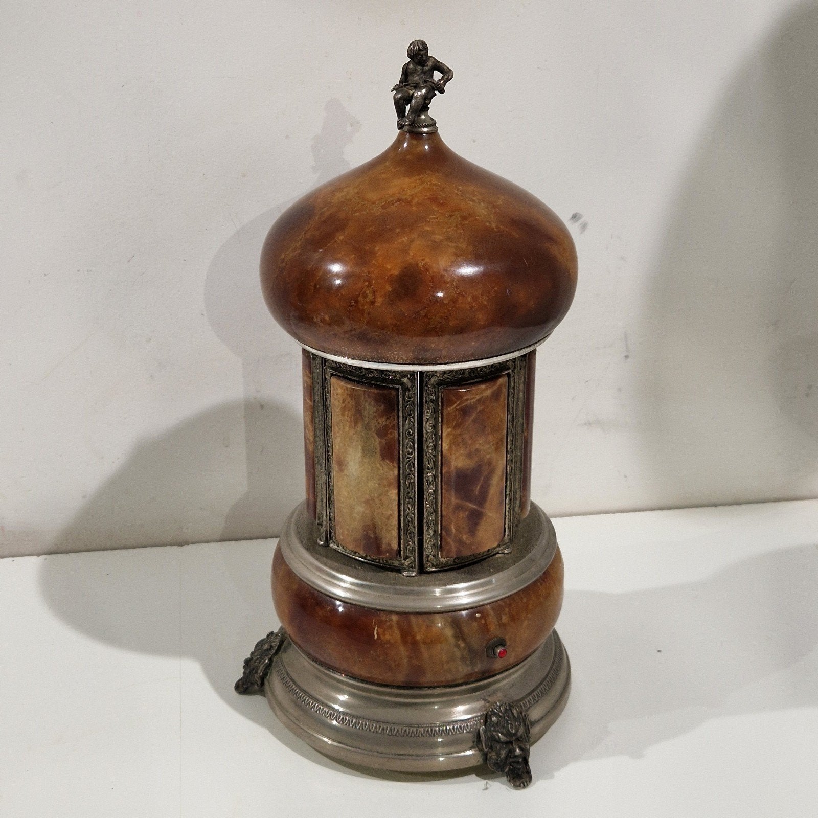 Reuge lippenstift en of sigarenhouder carrousel , werkende, Antiek en Kunst, Ophalen of Verzenden