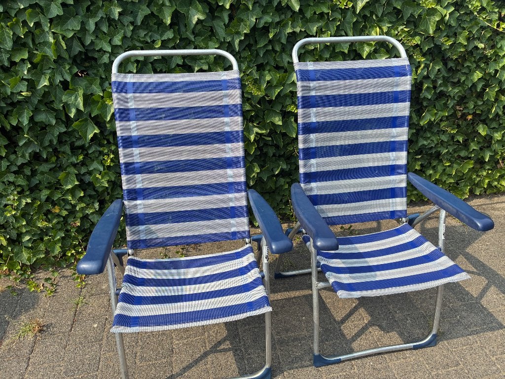 Twee Campingstoelen 30 euro, Ophalen, Zo goed als nieuw, Campingstoel