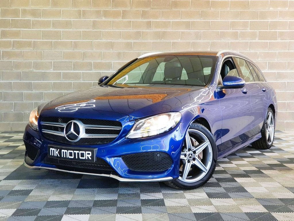 Mercedes-Benz C-Klasse 180 🟢DIESEL 116CV PACK AMG, Auto's, Automaat, Gebruikt, 4 cilinders, Leder