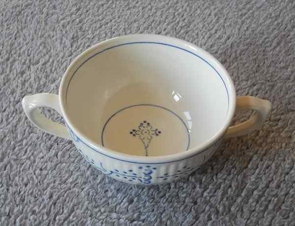 Tasse Boch Copenhague à 2 anses, Antiek en Kunst, Antiek | Servies los, Ophalen