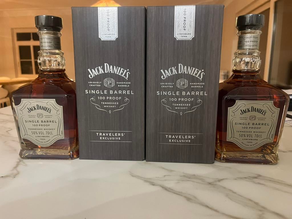 2 Bouteilles Jack Daniel’s 100 Proof, Enlèvement ou Envoi, Neuf