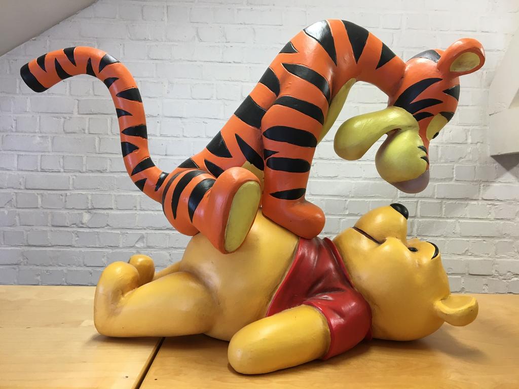 Winnie de pooh en teigetje beeld, Ophalen, Zo goed als nieuw