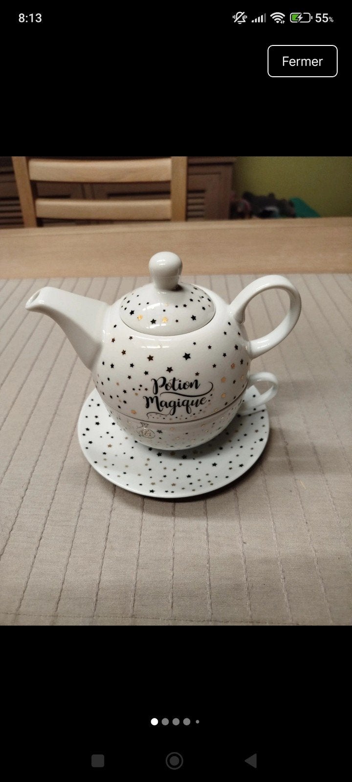 théière, Maison & Meubles, Neuf, Enlèvement ou Envoi, Porcelaine, Théière