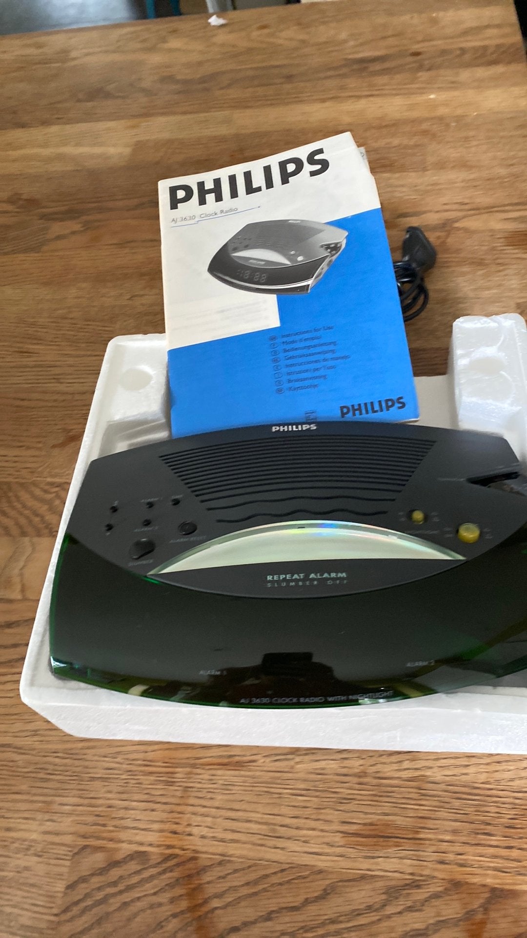 Clock radio philips, Enlèvement ou Envoi, Utilisé