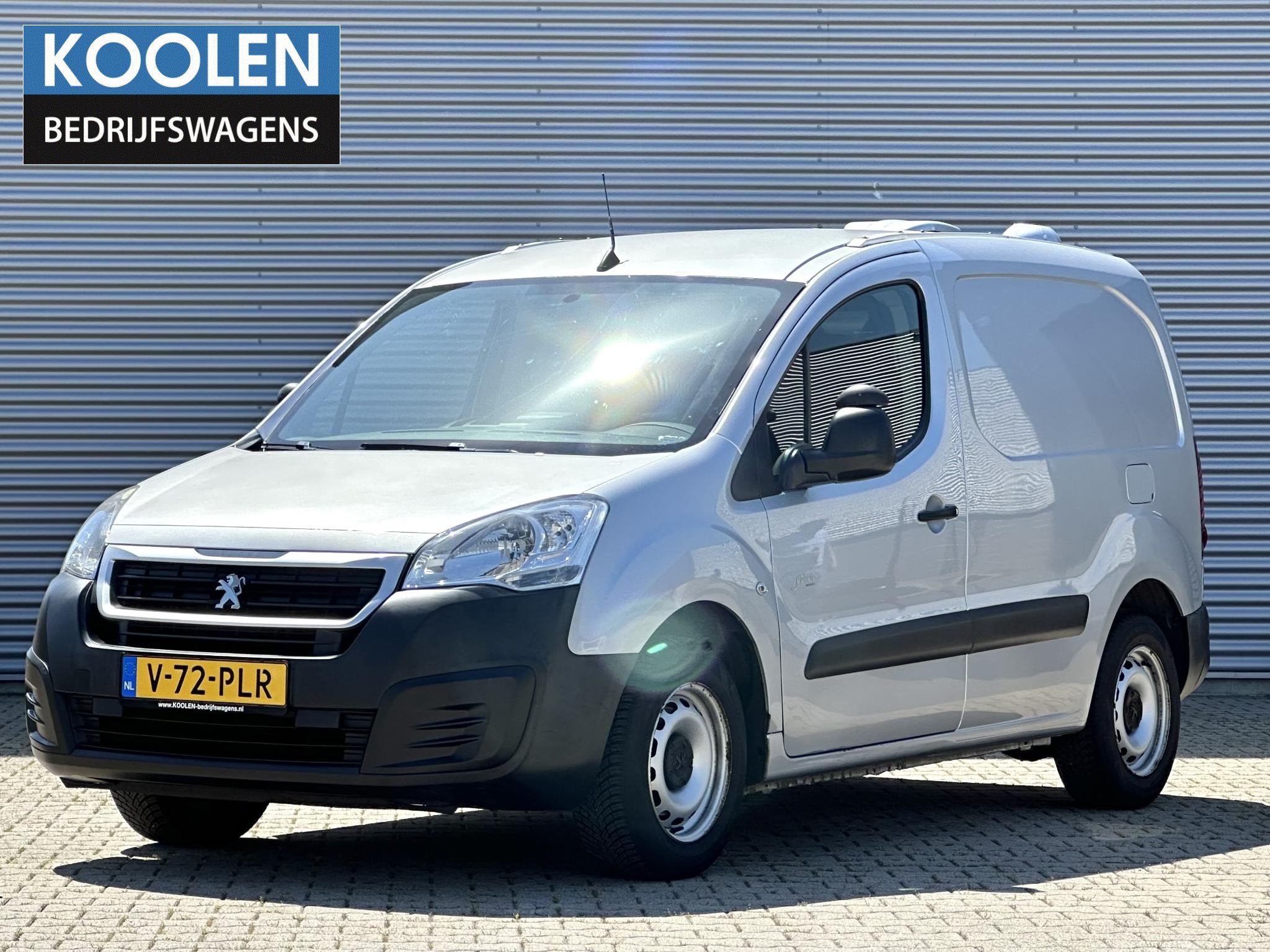 Peugeot Partner 122 1.6 BlueHDi 75 L1 Pro MARGE BTW VRIJ, Argent ou Gris, Achat, Entreprise, 2 places