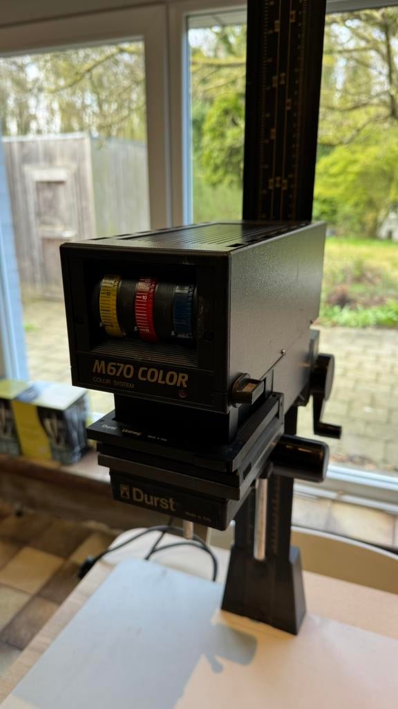 Durst M670 vergroter, Ophalen