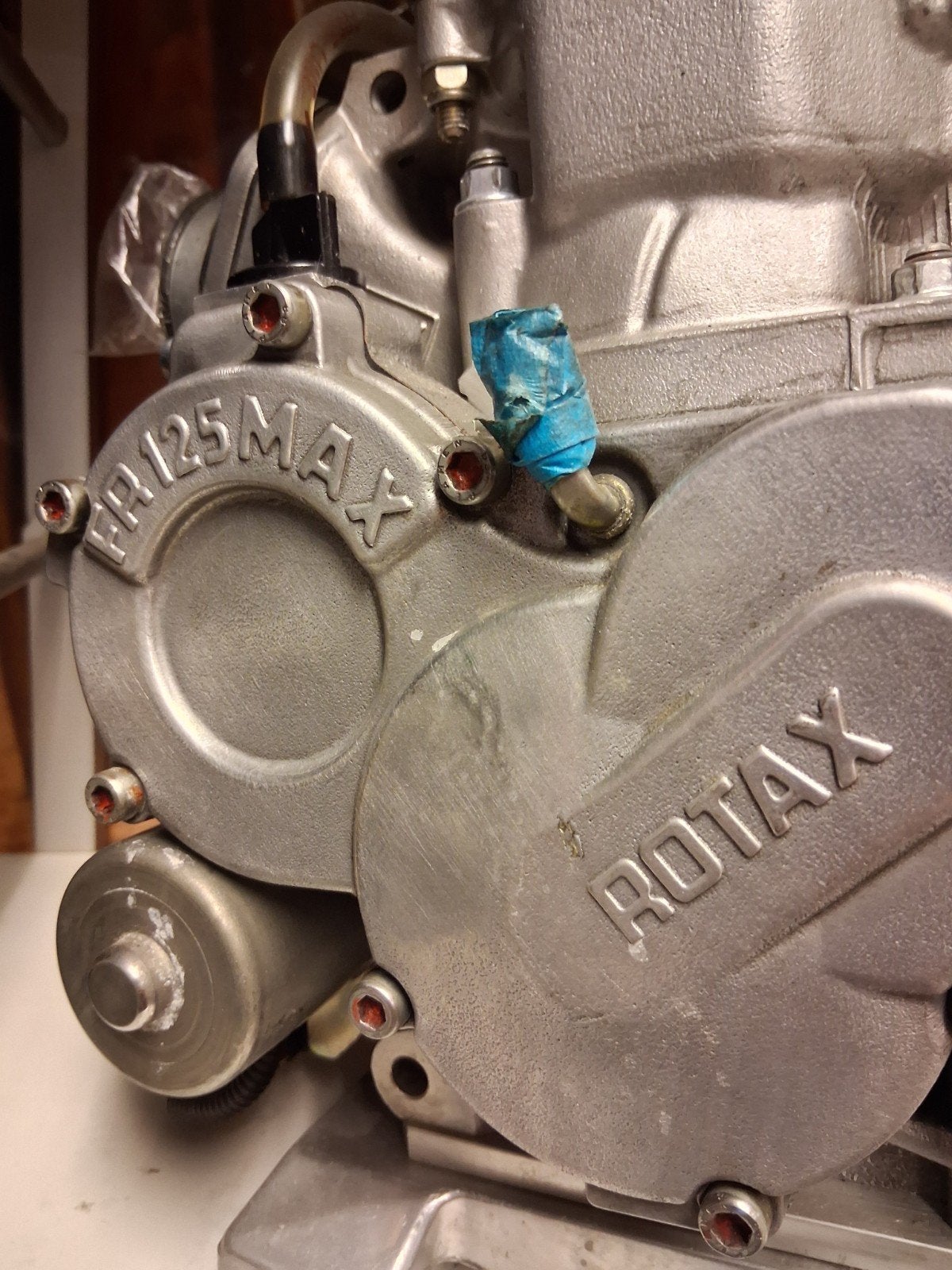 kart motor met radiator, Sport en Fitness, Ophalen, Zo goed als nieuw, Kart