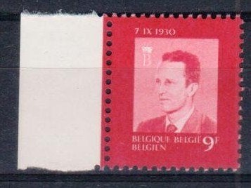 Belgique OCB 1986, Neuf, Non oblitéré, Chefs d'Etat, Envoi