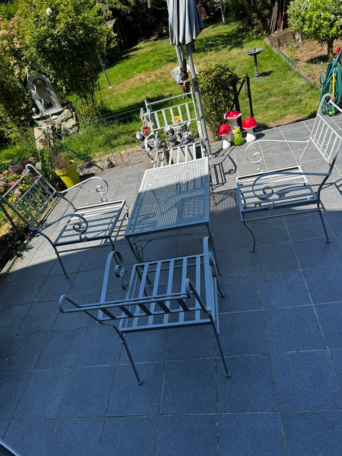 Tuinset, Ophalen, Zo goed als nieuw