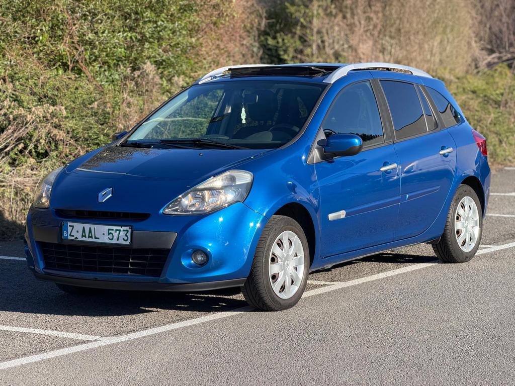 renault clio 1.2 benzine 2011 met pano, Voorwielaandrijving, Euro 5, Stof, 135 g/km