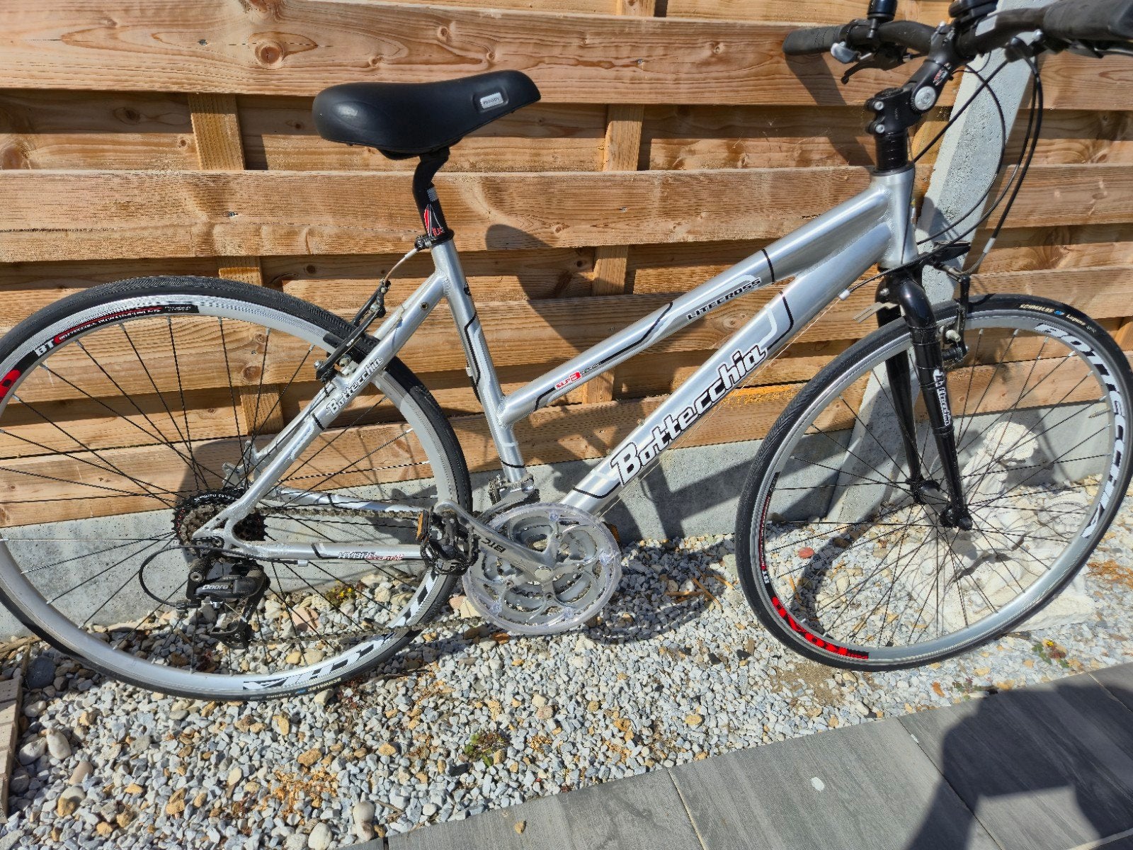 Racefiets dames, Ophalen