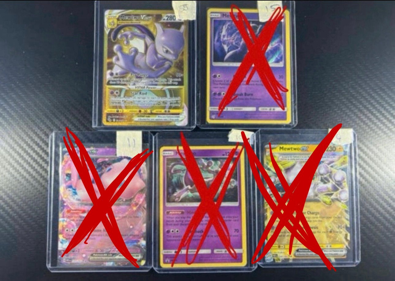 Pack Pokémon Miscellaneous Mew & Mewtwo, Envoi, Comme neuf, Plusieurs cartes