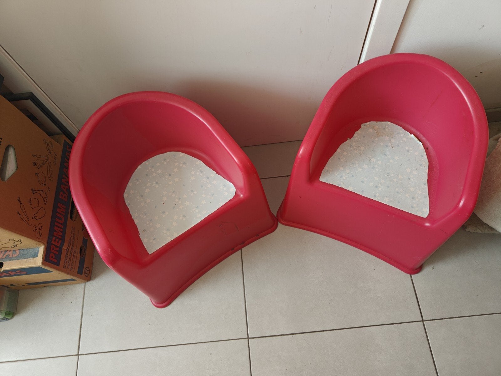 2 kinderzitjes gratis op te halen, Enfants & Bébés, Enlèvement, Utilisé, Autres types, Coulissant