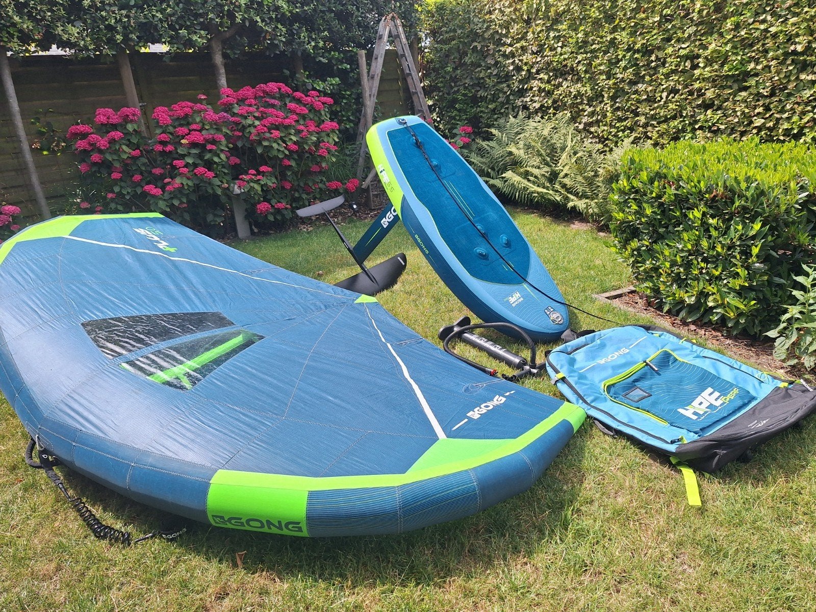 Compleet wingfoil set, Watersport en Boten, Ophalen