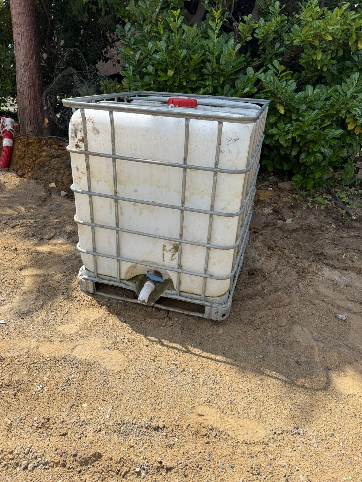 Ton 1000 liter, Tuin en Terras, Regentonnen, Ophalen, Zo goed als nieuw