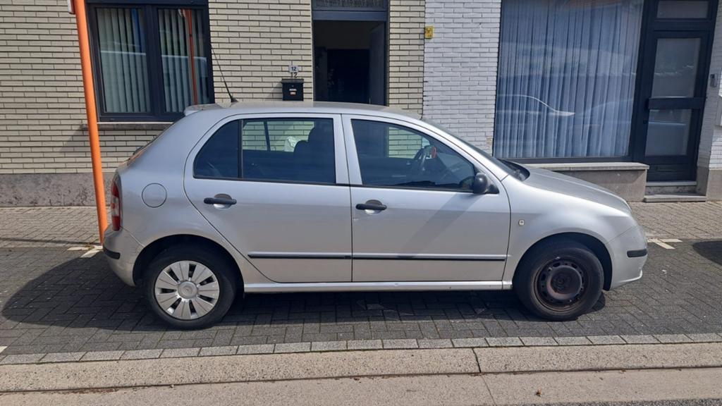 Skoda Fabia 2005, Autos, Argent ou Gris, Achat, Airbags, 4 portes