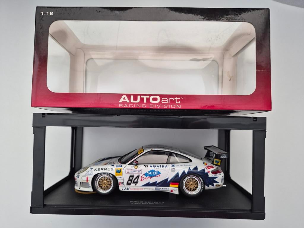 AUTO Art 1/18 Porsche 911 GT3 R 80375, Ophalen of Verzenden, Zo goed als nieuw, Auto, Autoart