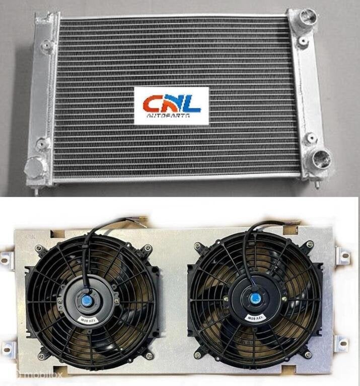 Radiateur+Shroud+Fans for VW GOLF GTI MK2 16V 1986-92 87 88, Auto-onderdelen, Nieuw, Ophalen of Verzenden