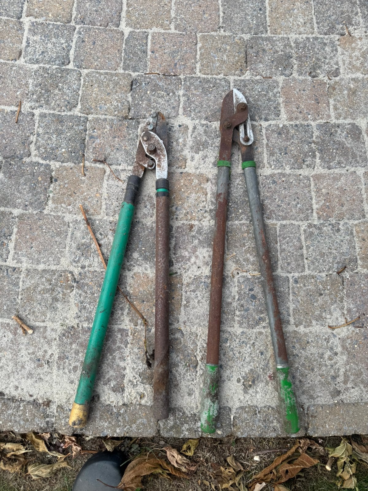 2 takkenscharen, Tuin en Terras, Ophalen of Verzenden, Gebruikt