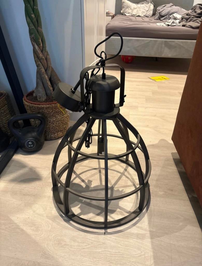 Hoogwaardige industriële hanglamp, Huis en Inrichting, Lampen | Hanglampen, Ophalen, 50 tot 75 cm, Nieuw, Metaal