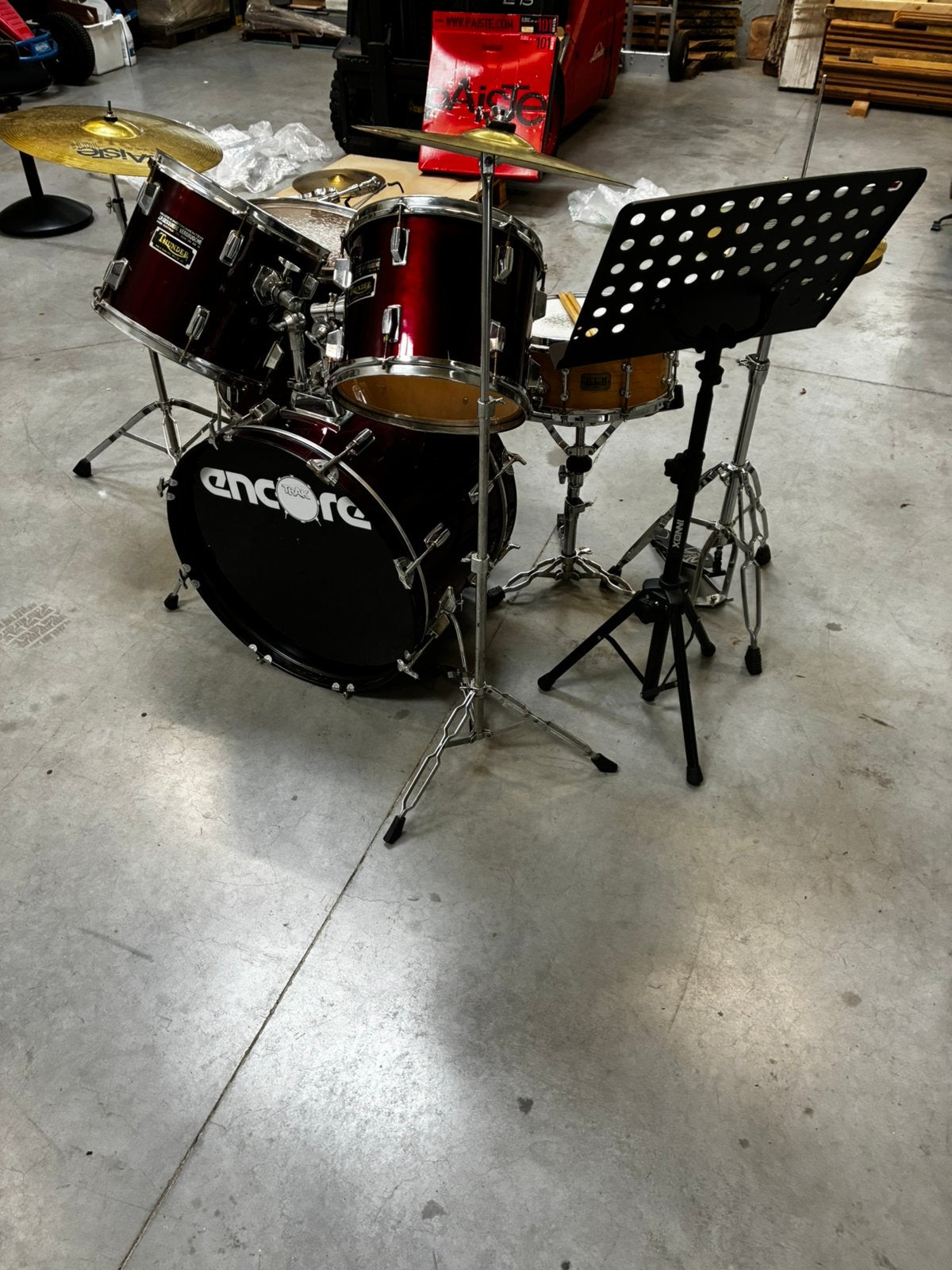 Drumstel, Enlèvement, Utilisé