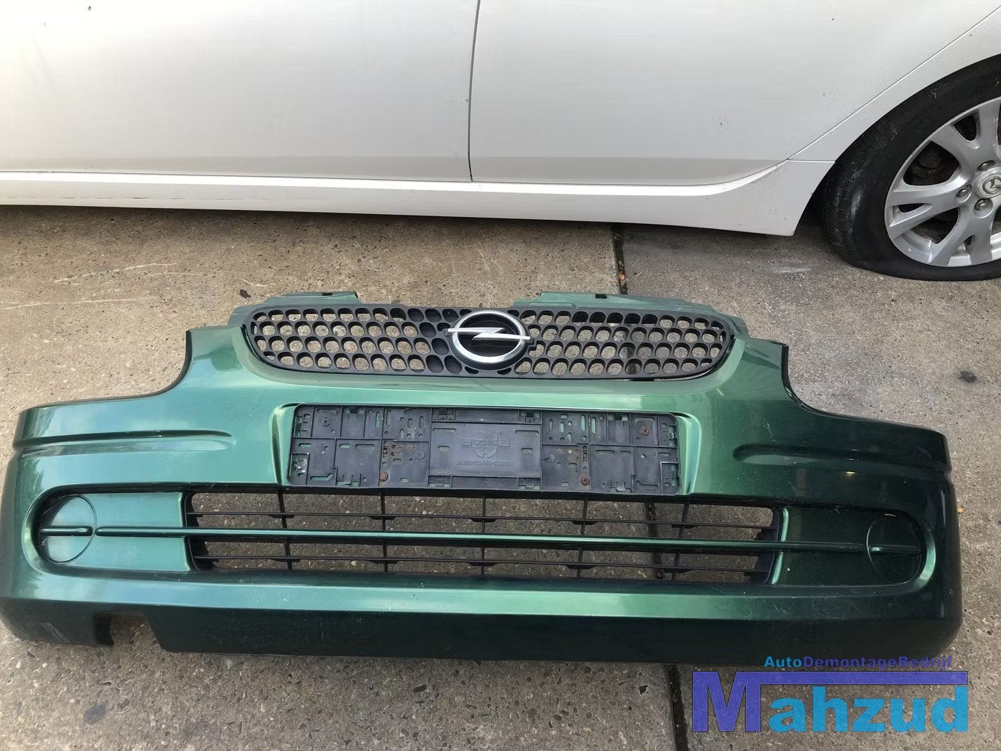 OPEL AGILA A Groen Z369 Voorbumper compleet (2000-2007), Pare-chocs, Opel Automobile GmbH, Avant, Opel