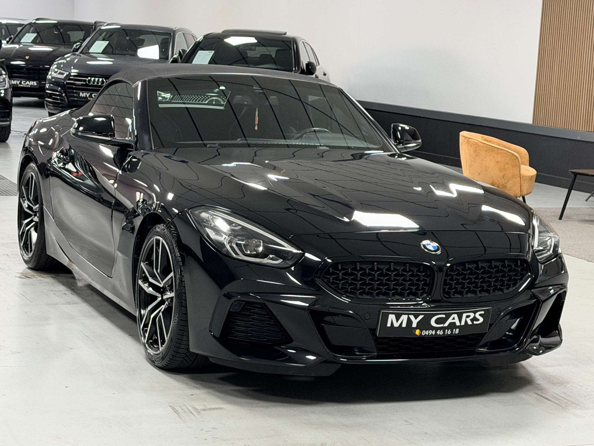 BMW Z4 2.0 i 197 Cv Pack M Sport Black-Edition Harman/Kardon, Autos, Cuir, Euro 6, Entreprise, Boîte manuelle