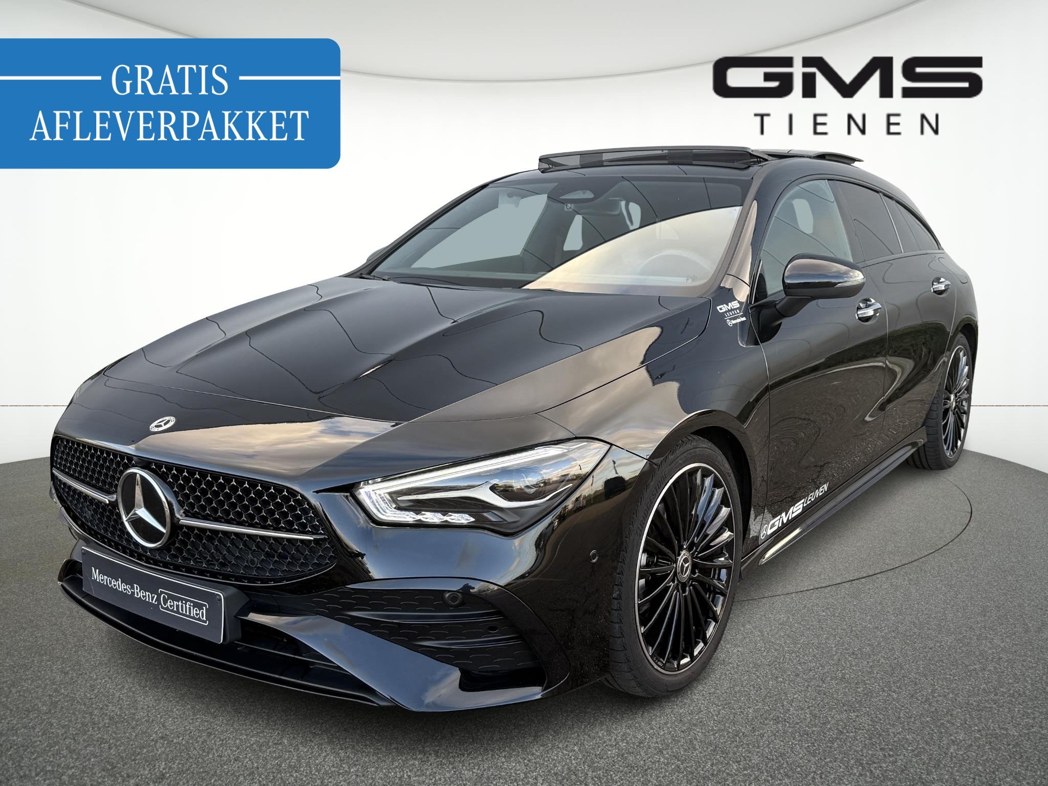 Mercedes-Benz CLA-klasse Shooting Brake CLA 180 AMG Line, Auto's, Stof, Gebruikt, Euro 6, 4 cilinders