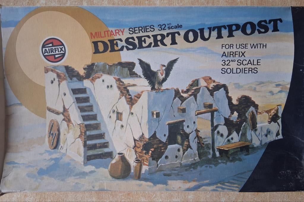Rare Desert Outpost 1/32 Airfix Military Séries, Enlèvement ou Envoi, Neuf, Plus grand que 1:35, Diorama