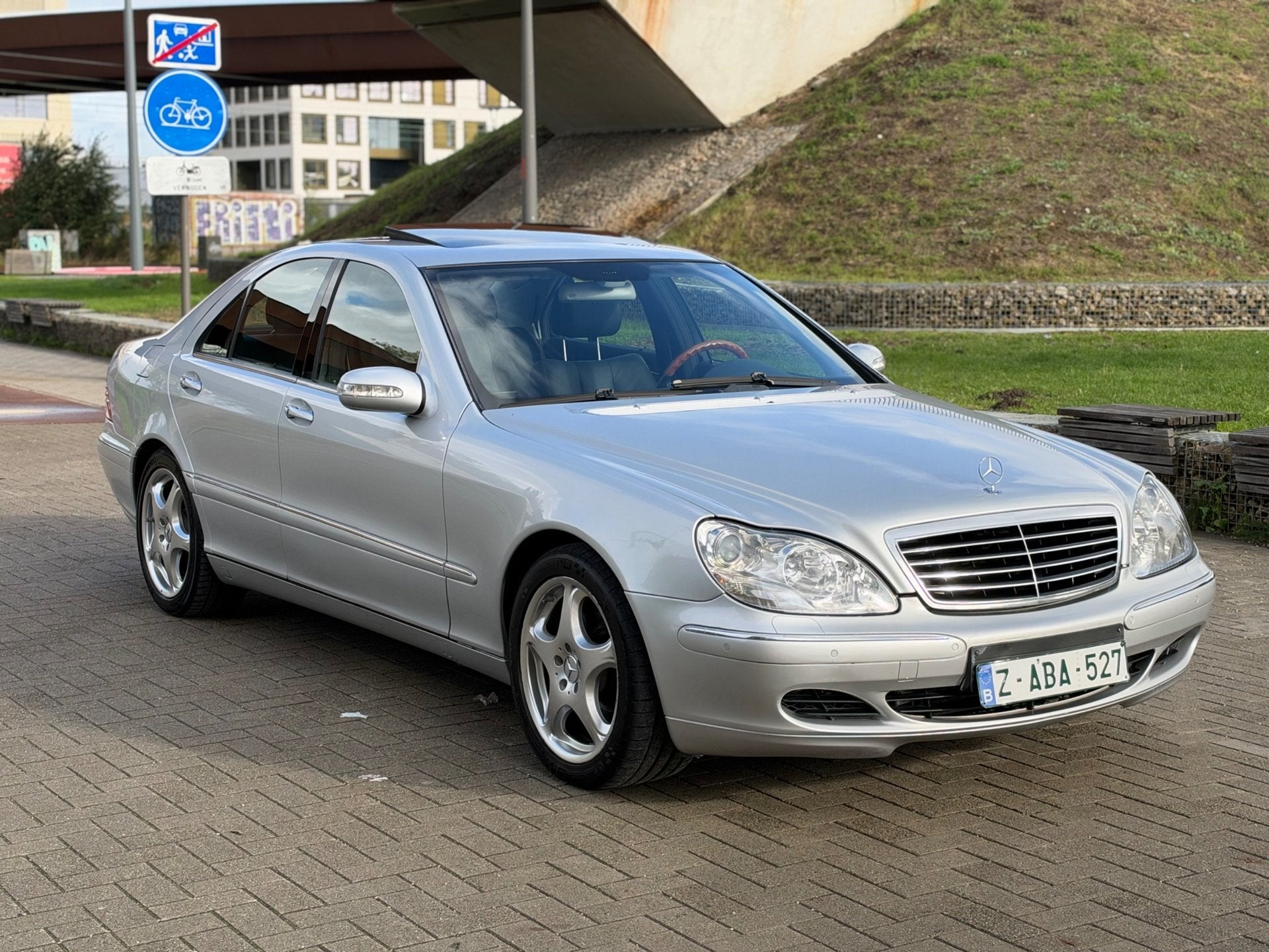 Mercedes S320 CDI | Facelift | Full Option | 1ste eigenaar, Autos, Cuir, Argent ou Gris, Achat, Entreprise