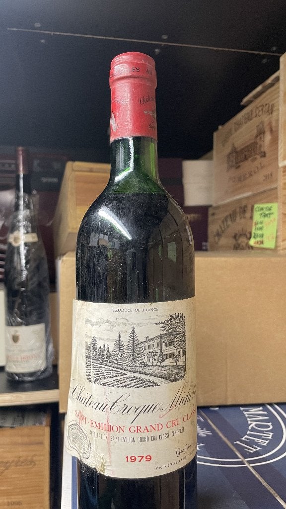 CROQUE MICHOTTE 1979 ST EMILION GRAND CRU, Enlèvement ou Envoi