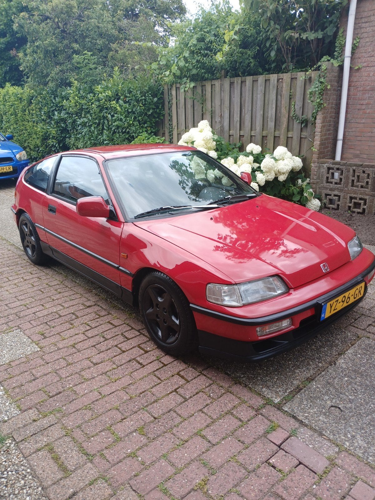 Honda Civic 1.6 I CRX Coupe 16V Dohc U9 1991 Rood, Auto's, 1590 cc, Particulier, Civic, 909 kg