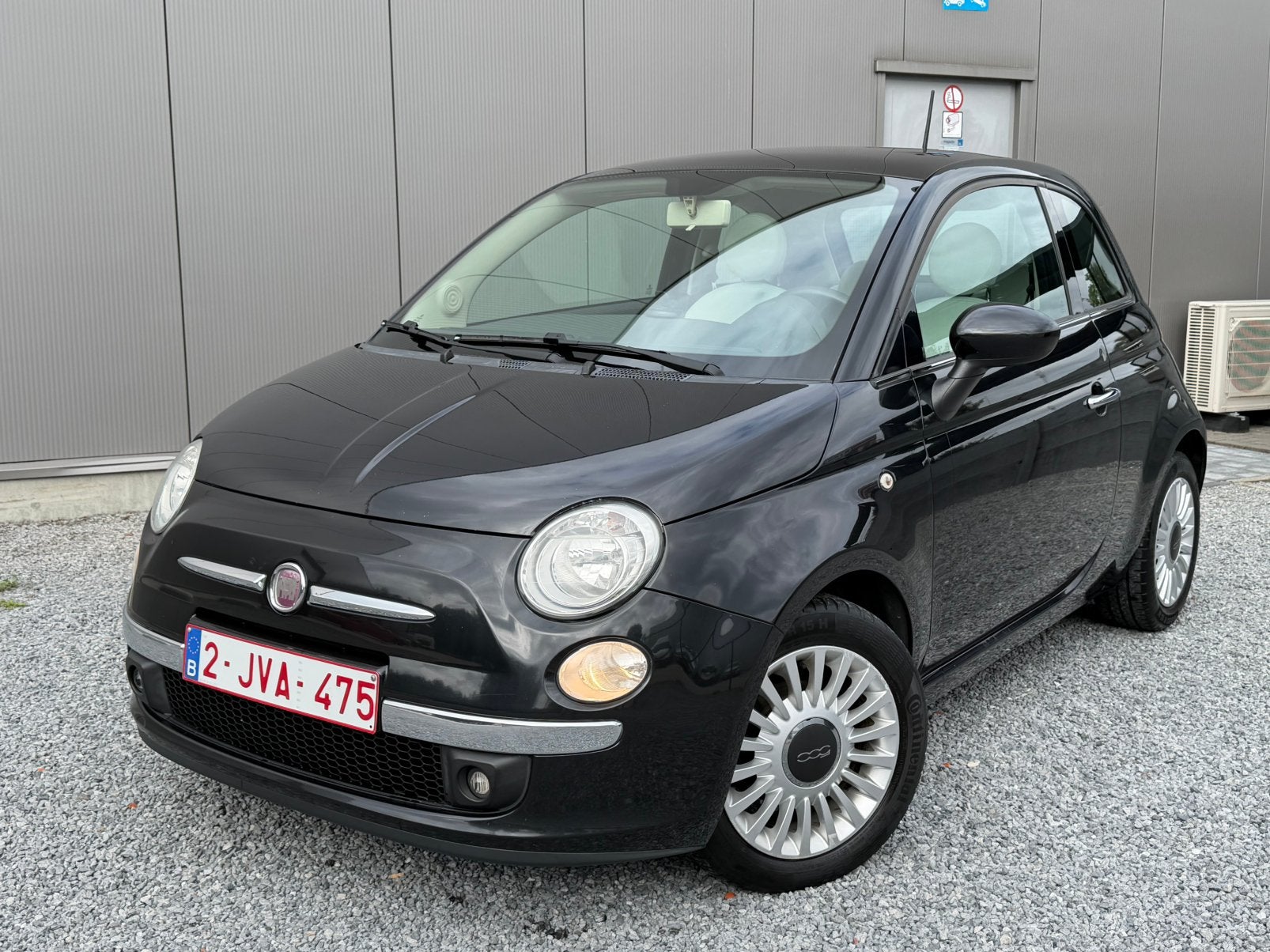 Fiat 500 Pano Camera Airco Euro6 Gekeurdverkoop 1st.Eigenaar, Auto's, Voorwielaandrijving, Zwart, Leder, Handgeschakeld