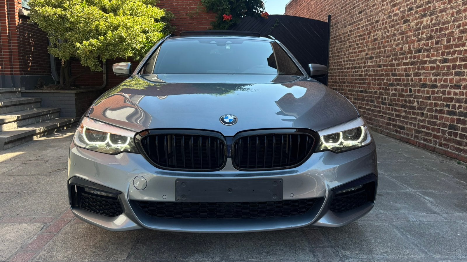 BMW 5-SERIE PACK-M BREAK G31 2020 PANO SHADOWPACK AUTOBOX, Auto's, Automaat, 4 cilinders, Leder, Particulier