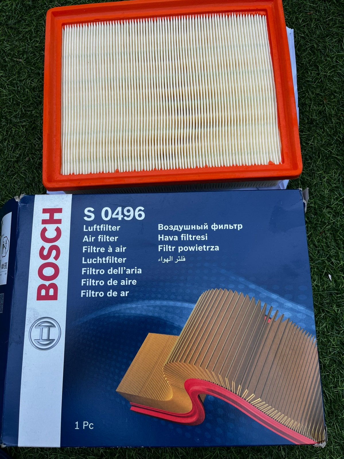 Filtre à air Bosch F 026 400 496)., Autos : Pièces & Accessoires, Filtres, Nissan, Enlèvement