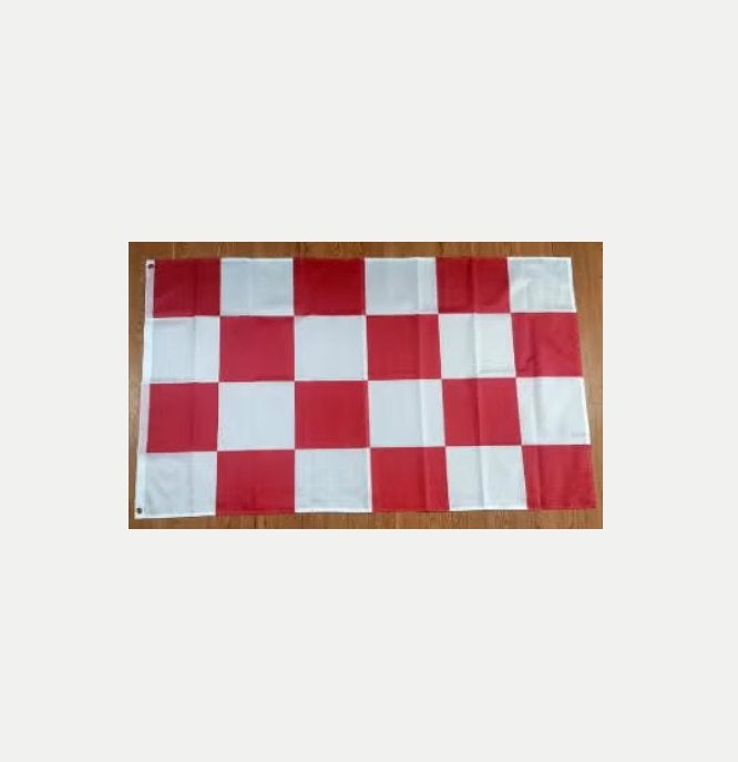 Grote vlag Noord Brabant (150x90cm), Ophalen of Verzenden, Nieuw