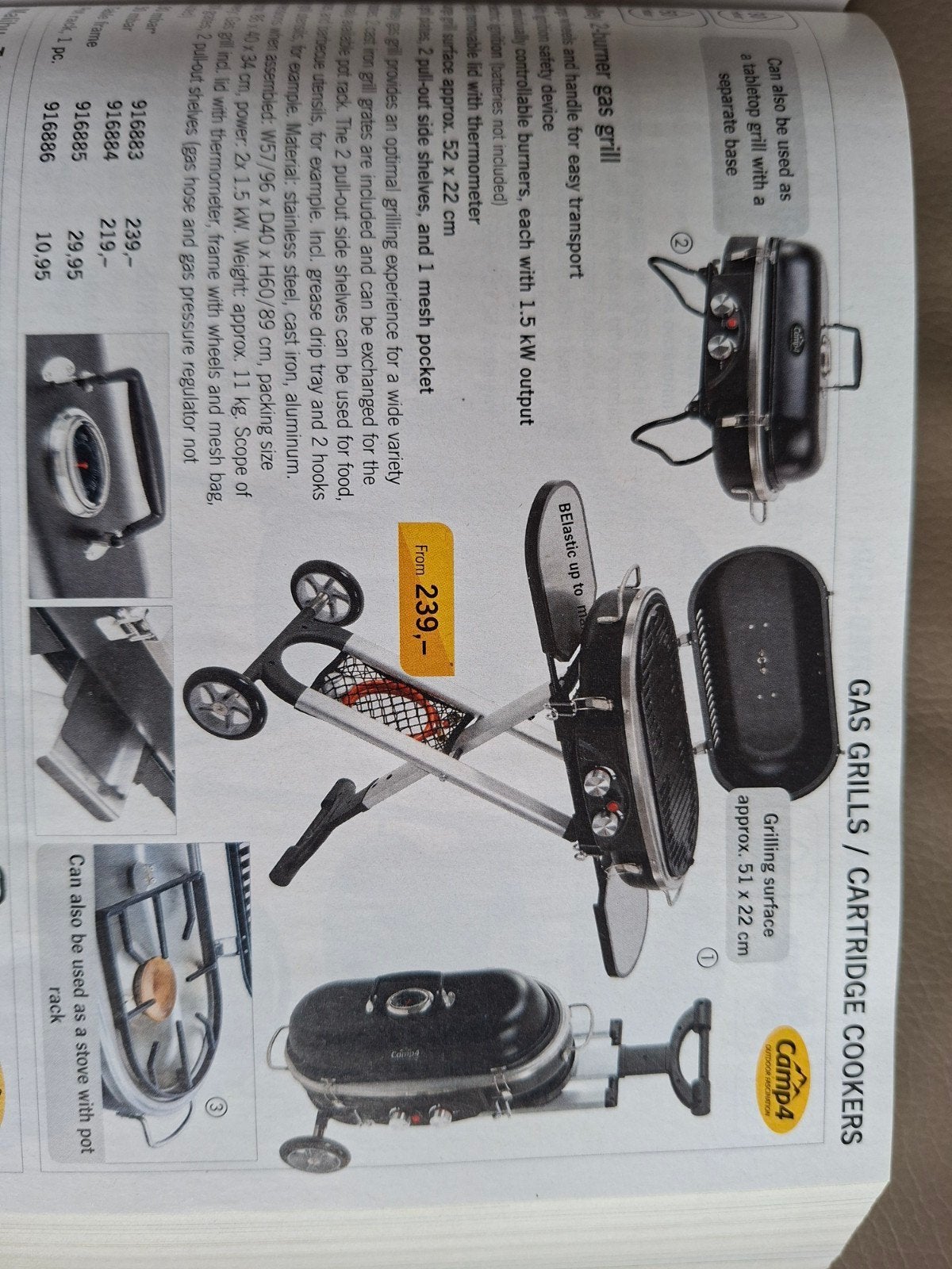 Barbecue, Ophalen, Zo goed als nieuw, Cadac