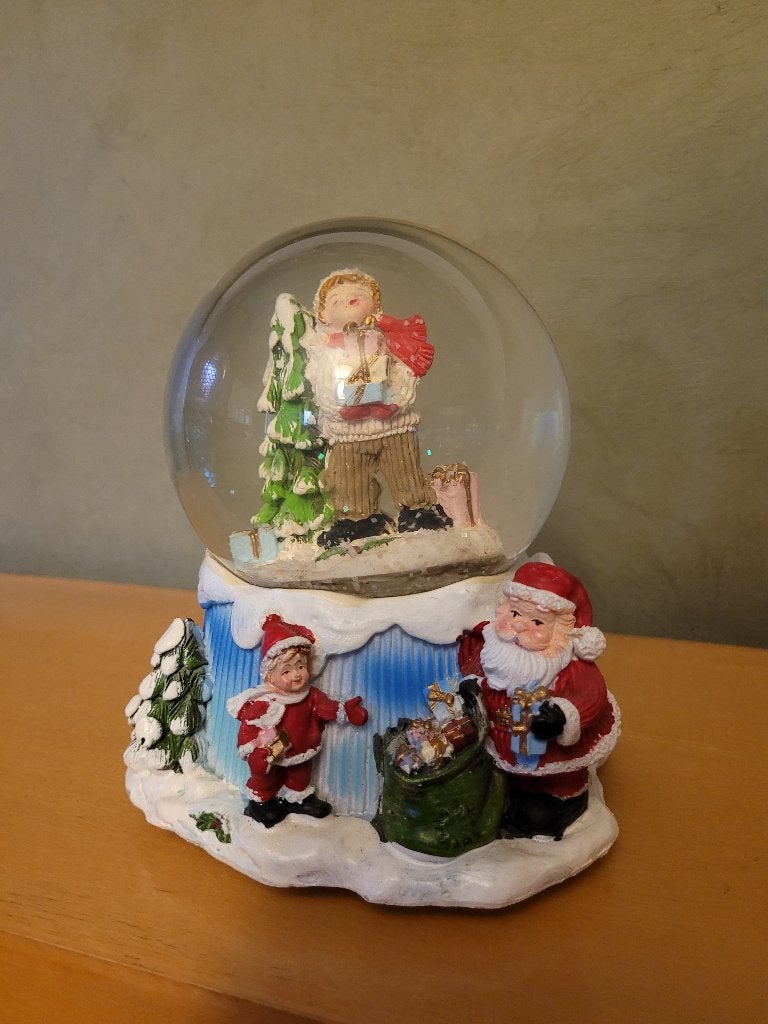 musique boule de neige noël/hiver, Enlèvement ou Envoi, Comme neuf