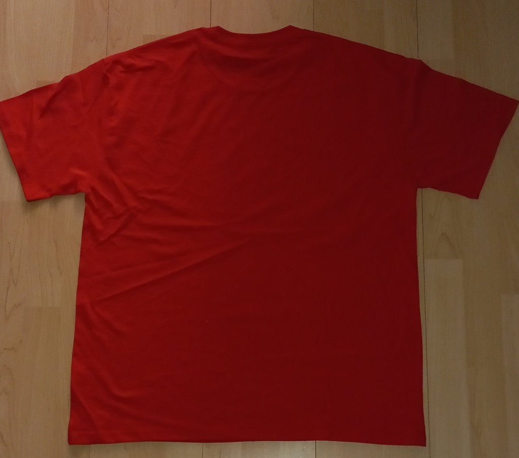 T-shirt (maat XL) in rood, wit, blauw, zwart of roze, Meerkleurig, Geen merk, Ophalen of Verzenden, Maat 56/58 (XL)