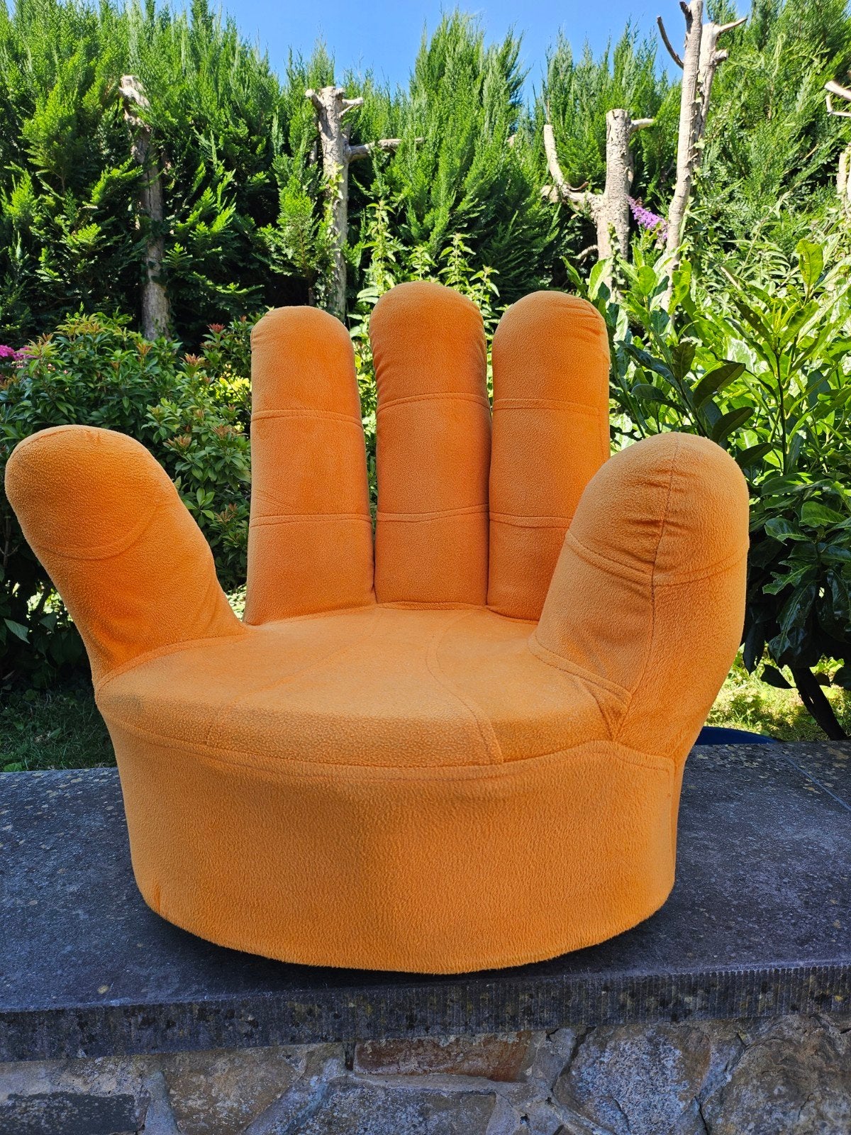 Fauteuil main pour enfant, Ophalen