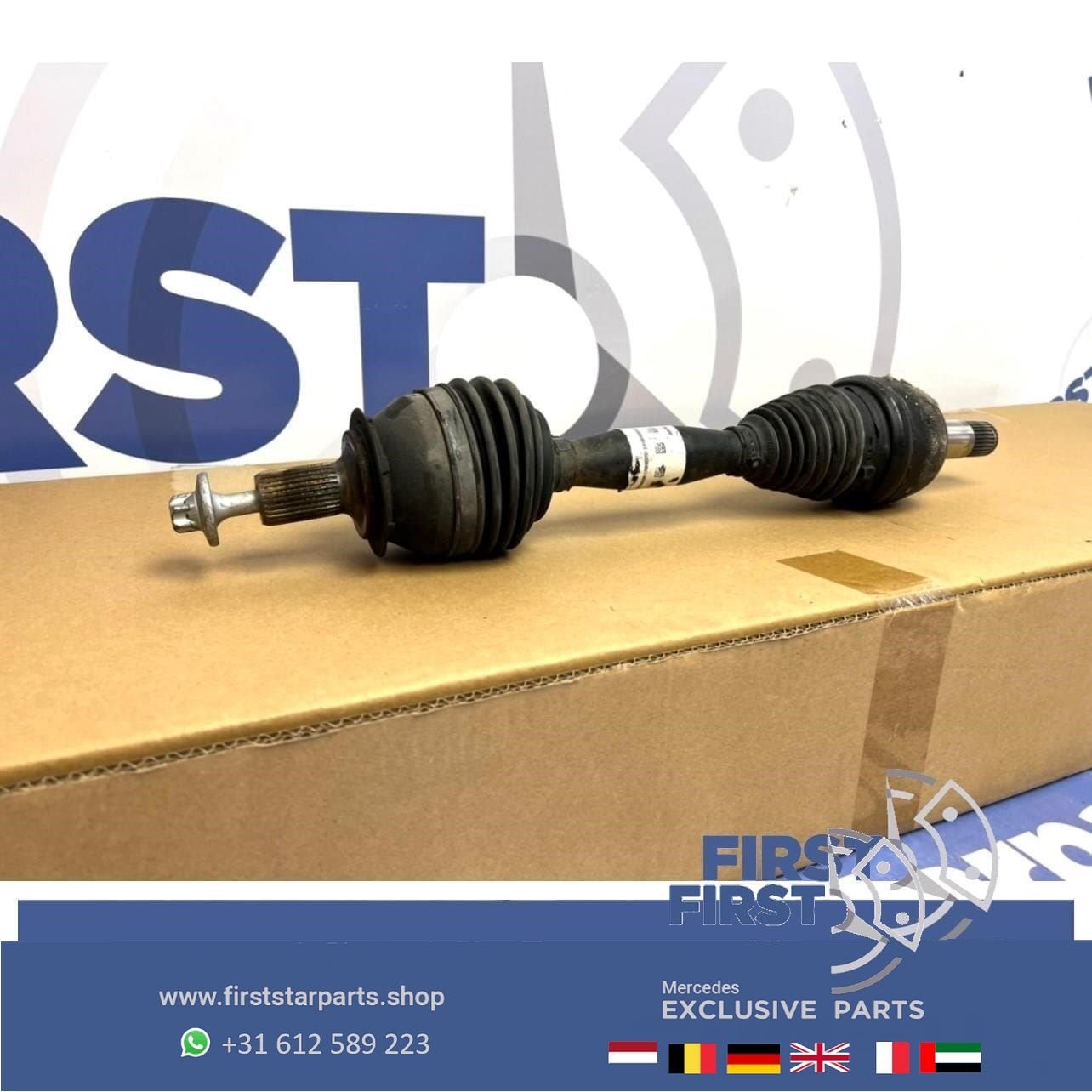 AANDRIJFAS LINKS STEEKAS W176 W246 W117 LINKS  Mercedes A B, Gebruikt, -, Ophalen of Verzenden, -