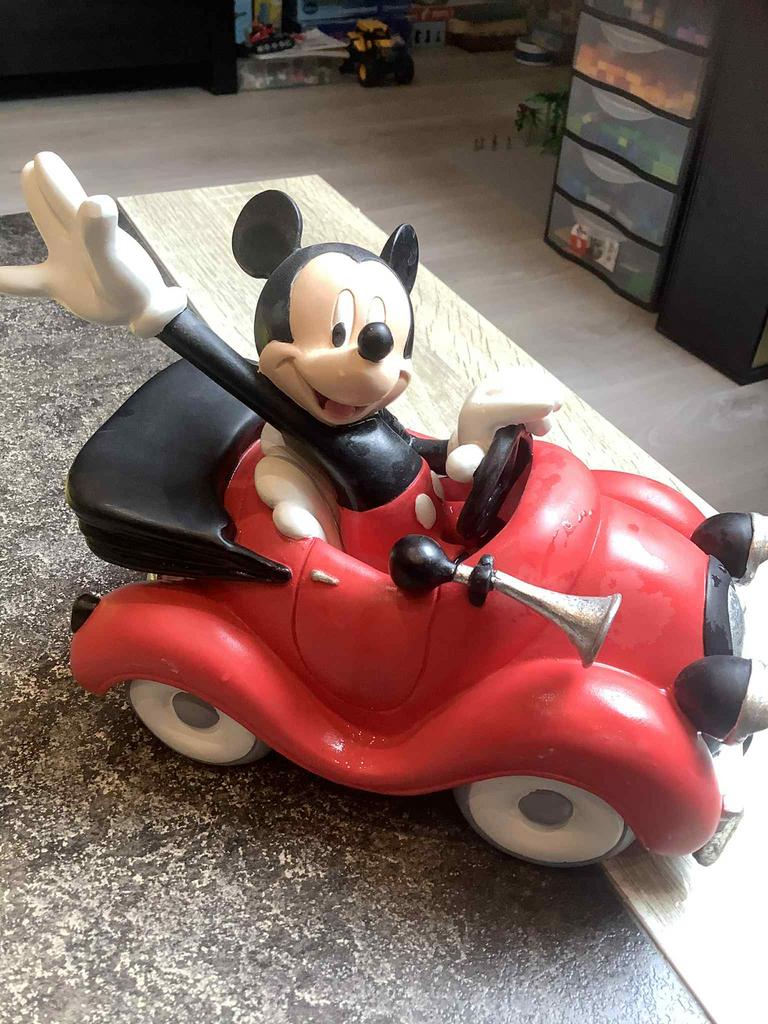 Statue disney voiture mickey, Collections, Enlèvement ou Envoi, Comme neuf