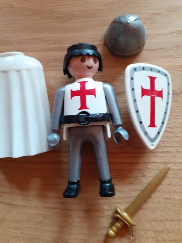 playmobil 4534 le templier, Enlèvement