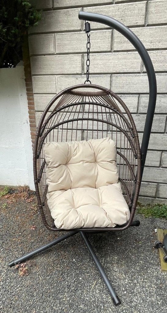 Hangstoel | Frame+Kussen, Ophalen, Gebruikt