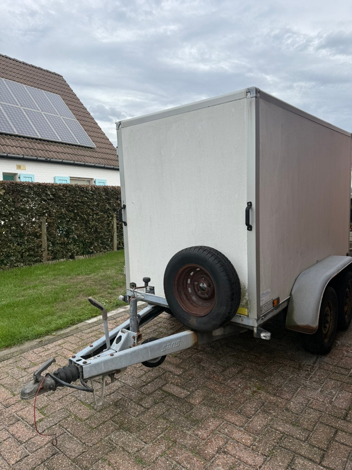 Gesloten aanhangwagen, Auto diversen, Aanhangers en Bagagewagens, Ophalen, Zo goed als nieuw